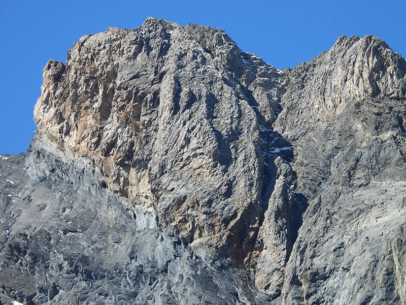 Exploration of mountainous area